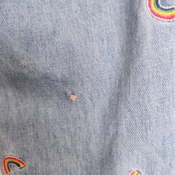 GAP Rainbow Bright Girls Jeans - Size (10) - Picture 5 of 9